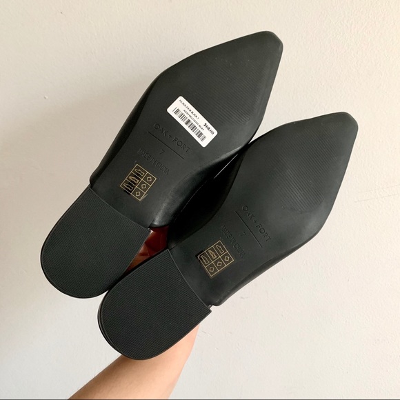 *SOLD* Oak + Fort | black pointed mules 2628 - Picture 5 of 5
